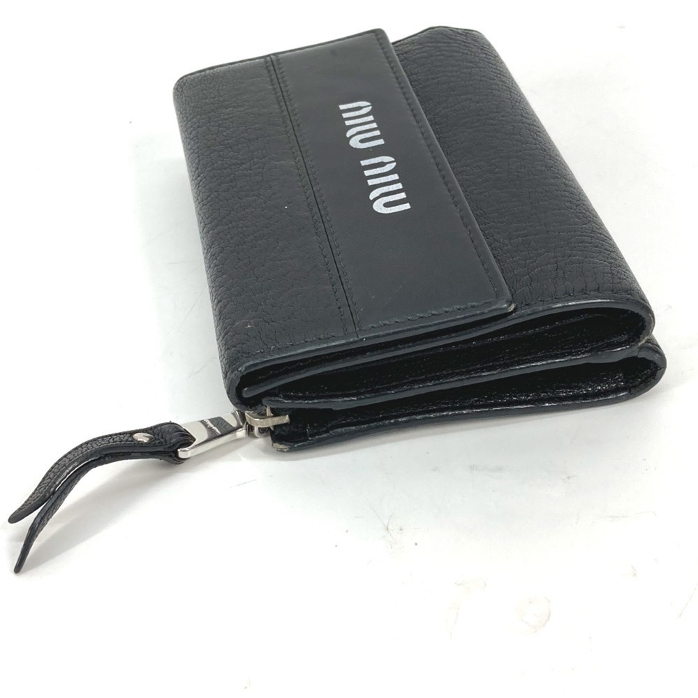 Miu Miu Miu 5ml014 Bicolor Compact Wallet Tri-Fol… - image 3